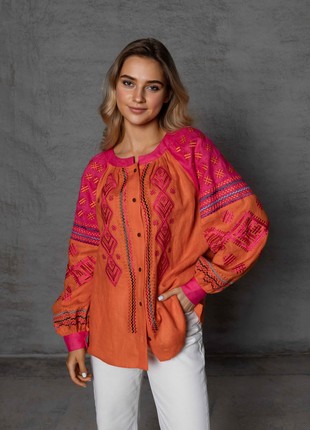 Women's embroidered blouse "Colors"