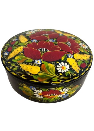 Box with painting Flowery M-3