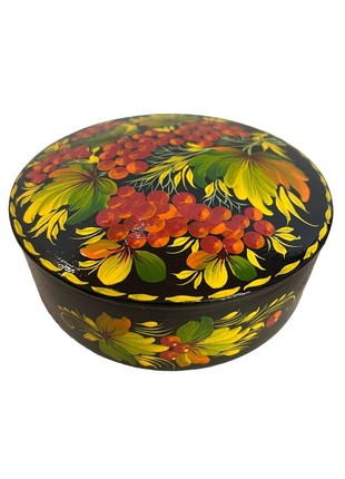 Box with painting Flowery M-6