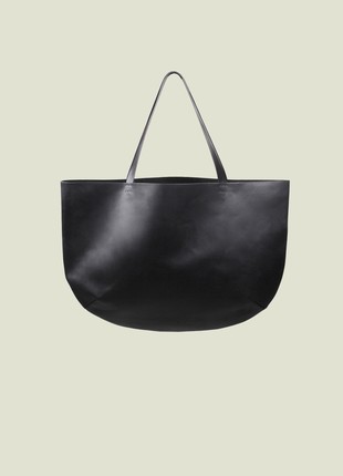 Large leather tote bag M77