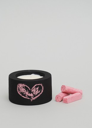 A cotton scented candle for writing your wishes with a cotton wick