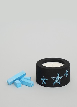 A coffee-scented candle for writing your wishes with a cotton wick5 photo