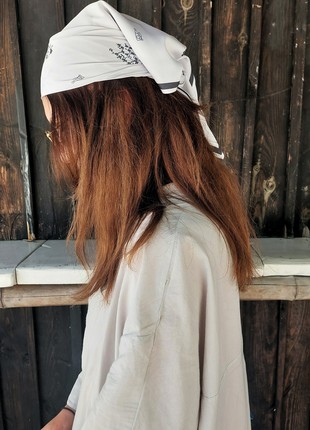 Head kerchief "My Bakhmut", scarf for women, gift for her/him4 photo
