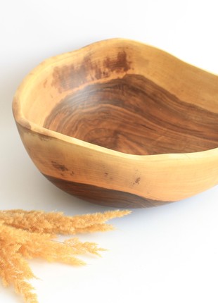 Large decorative bowl for fruit and salad handmade