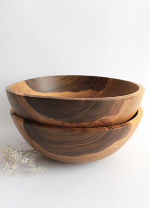 Large bowl for salad or fruit handmade