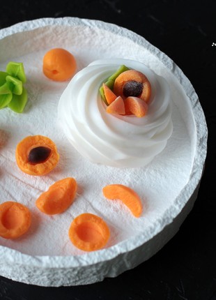 Souvenir soap Pavlov's cake with apricot  110g