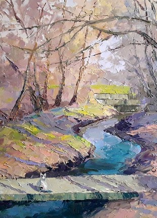 Oil painting Spring rays Serdyuk Boris Petrovich nSerb860