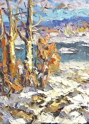 Oil painting Early spring Kalenyuk Oksana nKalen1042
