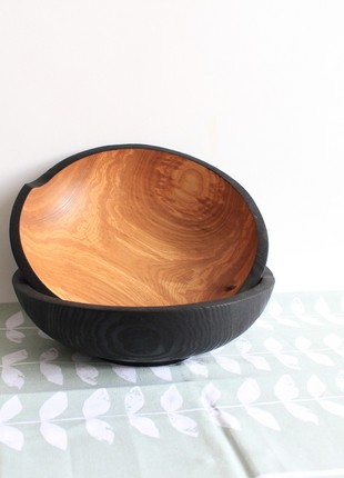 Decorative bowl for salad or small breakfast  bowl handmade