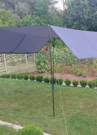 Travel Tourist Waterproof awning Synevyr 3m X 4m,  Tarp Tent10 photo