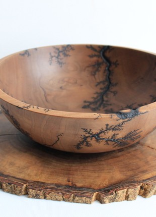 Decorative bowl for fruit and salad handmade