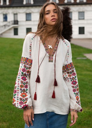 Women's embroidered blouse "Frankivschyna"