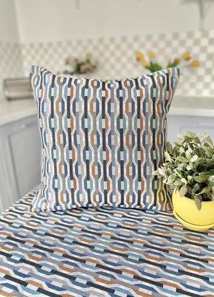 Decorative tapestry pillowcase 45*45 cm. one-sided3 photo