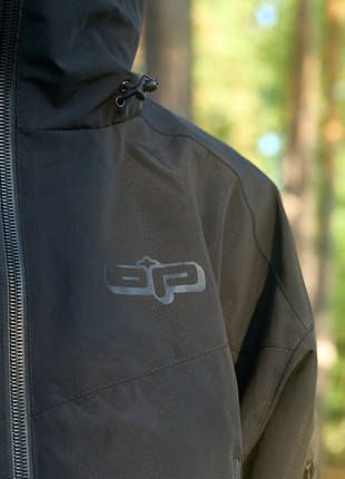 Men's windbreaker OGONPUSHKA Storm in the style of Gorp Core black6 photo