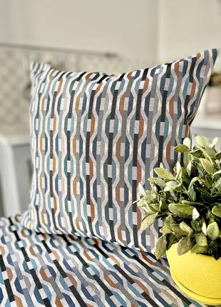 Decorative tapestry pillowcase 45*45 cm. two-sided4 photo