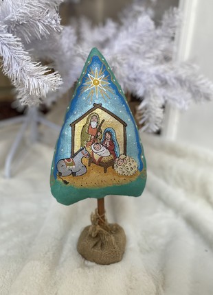 Christmas textile home decor - Holy family