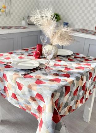 Tapestry tablecloth limaso 137 x 180 cm. tablecloth on the kitchen table3 photo