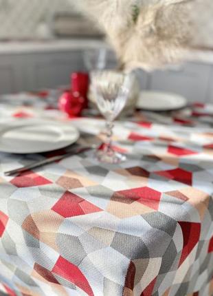 Tapestry tablecloth limaso 137 x 180 cm. tablecloth on the kitchen table2 photo