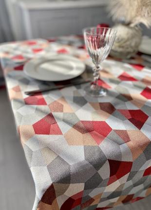 Tapestry tablecloth limaso 137 x 180 cm. tablecloth on the kitchen table4 photo