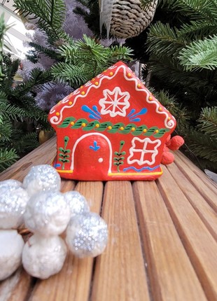 Sculptural Christmas house