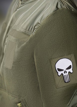 Skull Punisher Velcro Patch - Motivational Symbol for Your Attire 2 pcs7 photo