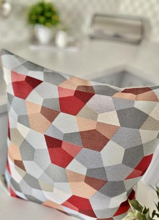 Decorative tapestry pillowcase 45*45 cm. two-sided3 photo