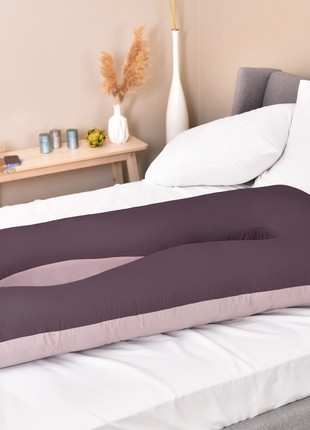 U-Shaped Sleeping Pillow - Comfort, Support, and Rest in Every Position TM IDEIA 140x75x20 cm9 photo