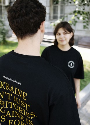 T-shirt "Territories are people"7 photo