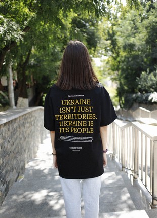 T-shirt "Territories are people"4 photo