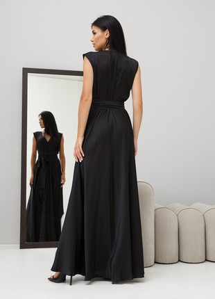 Gentle evening dress in black color2 photo