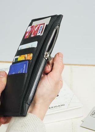 Leather cash envelope wallet2 photo