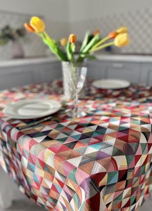 Tapestry tablecloth limaso 137 x 220 cm. tablecloth on the kitchen table4 photo