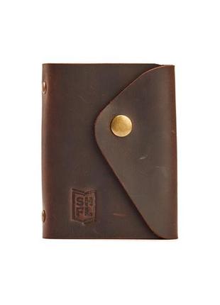 Leather credit card and business card holder1 photo