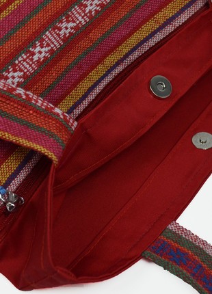 Women's shopper bag made of natural textile "vazhnytsia C"7 photo