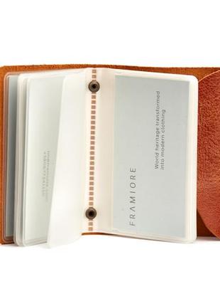 Leather credit card and business card holder2 photo