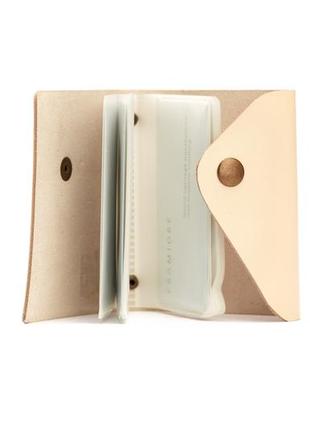Leather credit card and business card holder2 photo