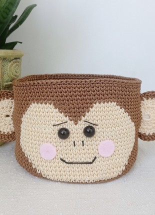 Basket "Monkey", 1 pcs