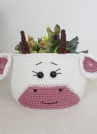 Basket "Cow", 1 pcs
