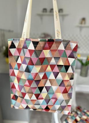 Tapestry bag shopper limaso 35x45 cm.
