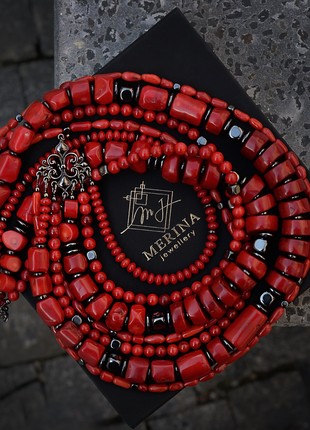 Ukrainian Coral necklace