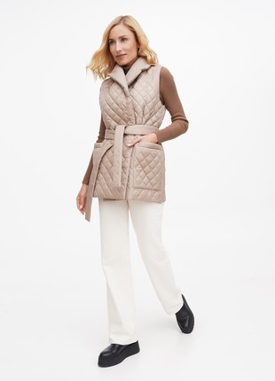 Women's quilted vest DASTI Evanesco moko2 photo