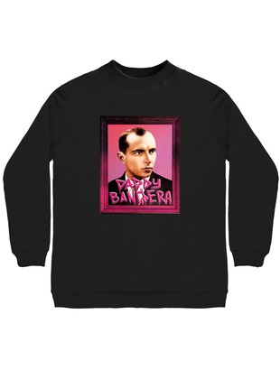 Sweatshirt  "Stepan Bandera (Daddy Bandera)"Black
