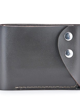 Leather wallet Bifold brown