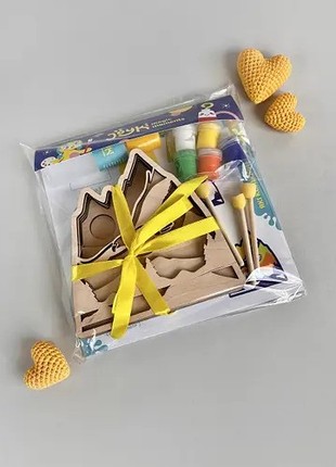 Joyki 3d wooden coloring book creativity kit «Eagle»2 photo