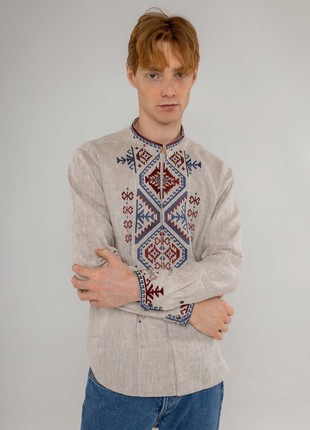 Men's shirt "Gorgans" natural color