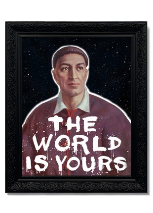 Painting Hryhoriy Skovoroda "The world is yours" 50x60 cm