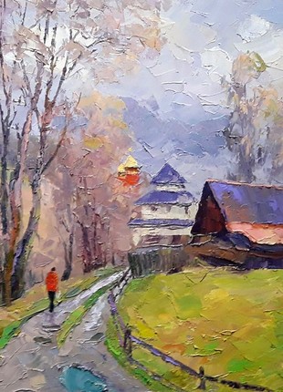 Oil painting After rain Serdyuk Boris Petrovich nSerb881