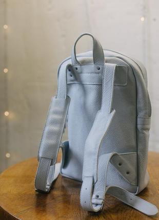 City backpack leather and handmade7 photo