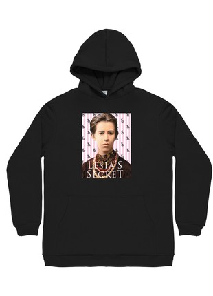 Hoodie "Lesya Ukrainka (Lesia`s secret)" black