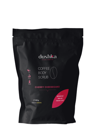 Coffee body scrub "Sherry Cheesecake"